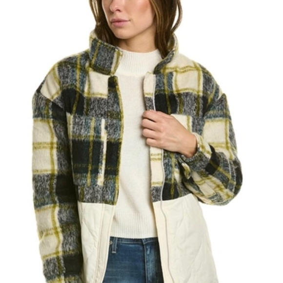 NWT Andrew Marc Sport Plaid Shacket - Picture 1 of 7